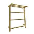 Sähköinen pyyhekuivain hyllyllä, kultainen, 600 X 480 X 230 mm – Idyllica.fi